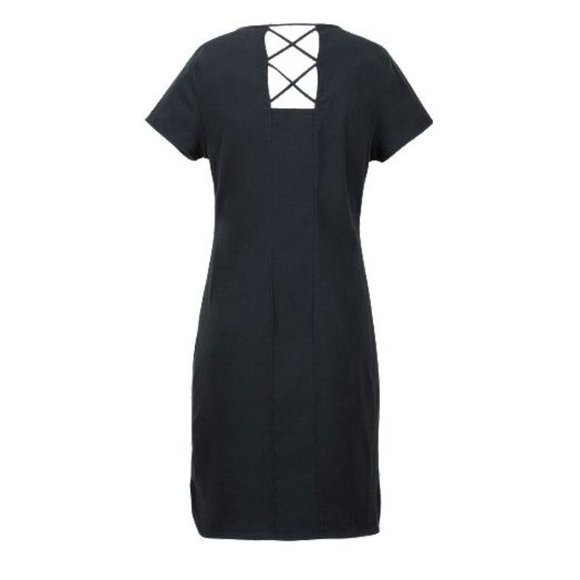Marmot Black Josie dress- Small - Picture 2 of 3